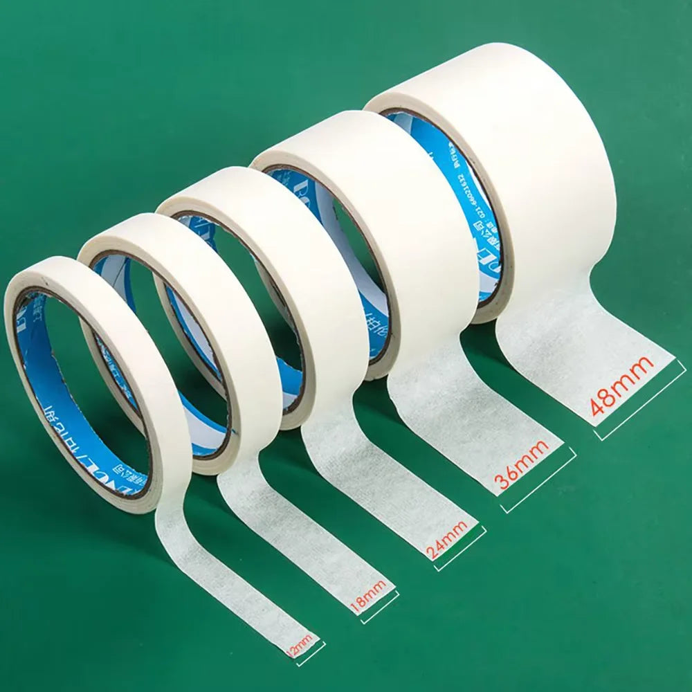Writable White Masking Tape Roll