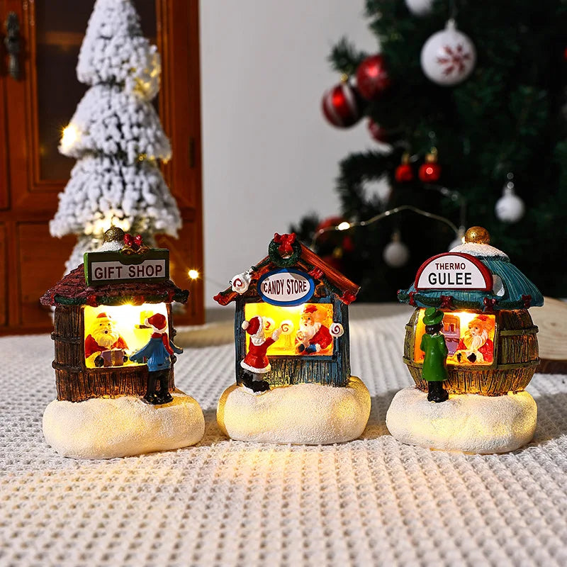 Light-Up Mini Christmas Village House