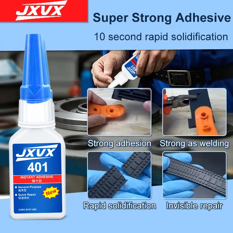 20ml Fast-Drying Universal Cyanoacrylate Adhesive for Metal, Glass & Ceramics