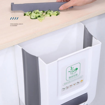 Wall Mounted Folding Kitchen Bin