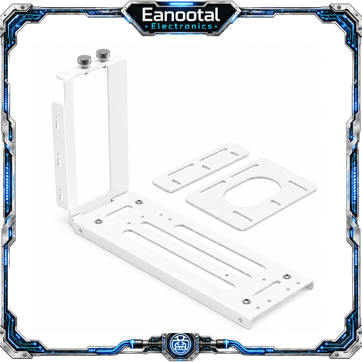 Vertical GPU Mount Bracket with PCIe x16 Riser Cable