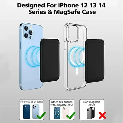 Leather Wallet Case For iPhone