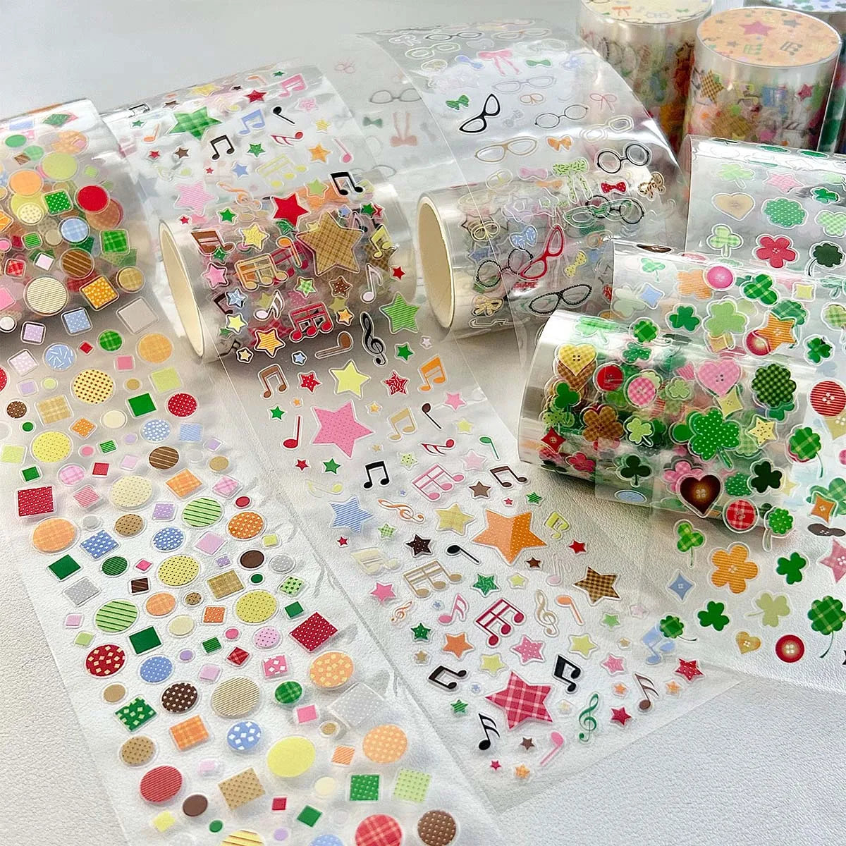 PET Decorative Sticker Tape Roll