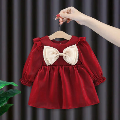 Girl's Baby Bow Dress