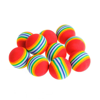 Rainbow EVA Pet Toy Balls