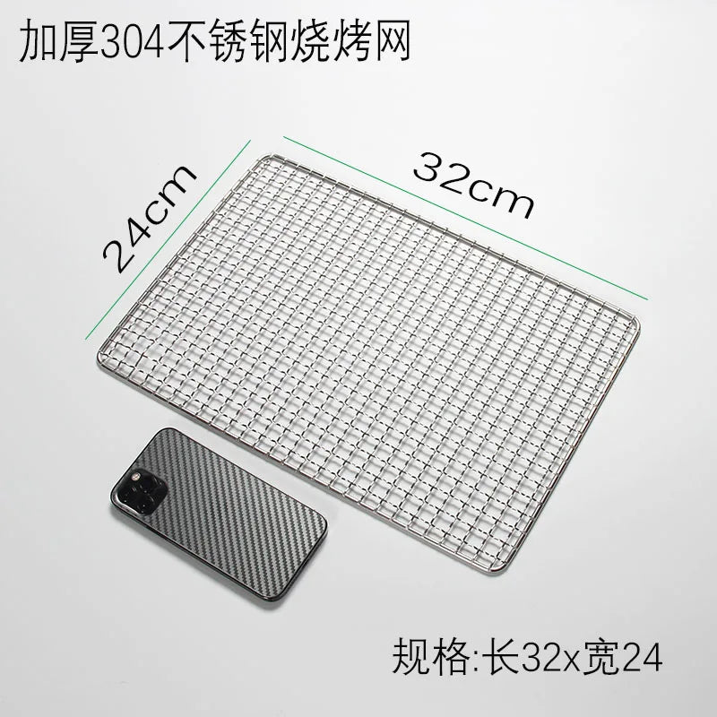 304 Stainless Steel BBQ Grill Mesh