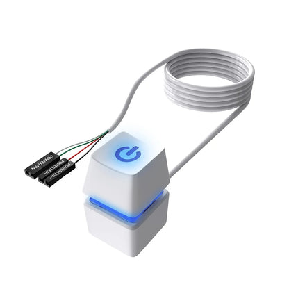 External PC Power Switch Button with LED