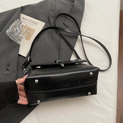 Vintage Flap Crossbody Satchel Bag