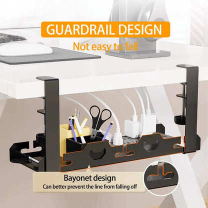 Under Desk Cable Management Tray