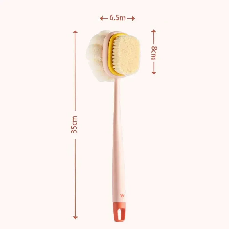 Long Handle Loofah Back Scrubber