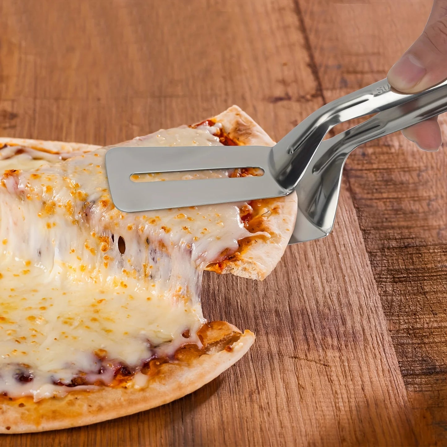 Double-Sided Cooking Tongs for Grilling & Frying