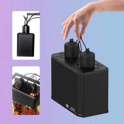 Dual Reptile Heat & UV Lamp Fixture