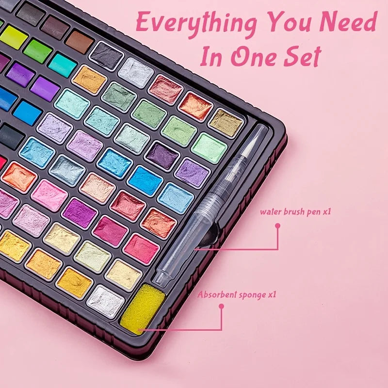 Solid Watercolour Paint Set