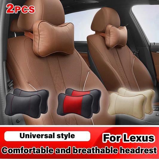 Car Headrest Neck Pillow For Lexus IS250 IS300 RX330 RX350 GS300 LX570 ES