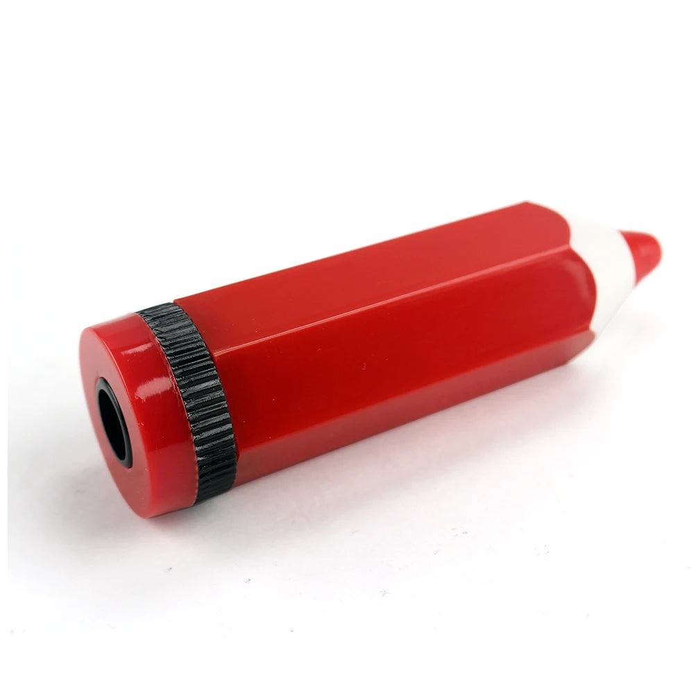 Pencil Sharpener Creative Cartoon Pencil-Shaped Single-Hole Color Sharpener Office School Supply Artistic Stationery