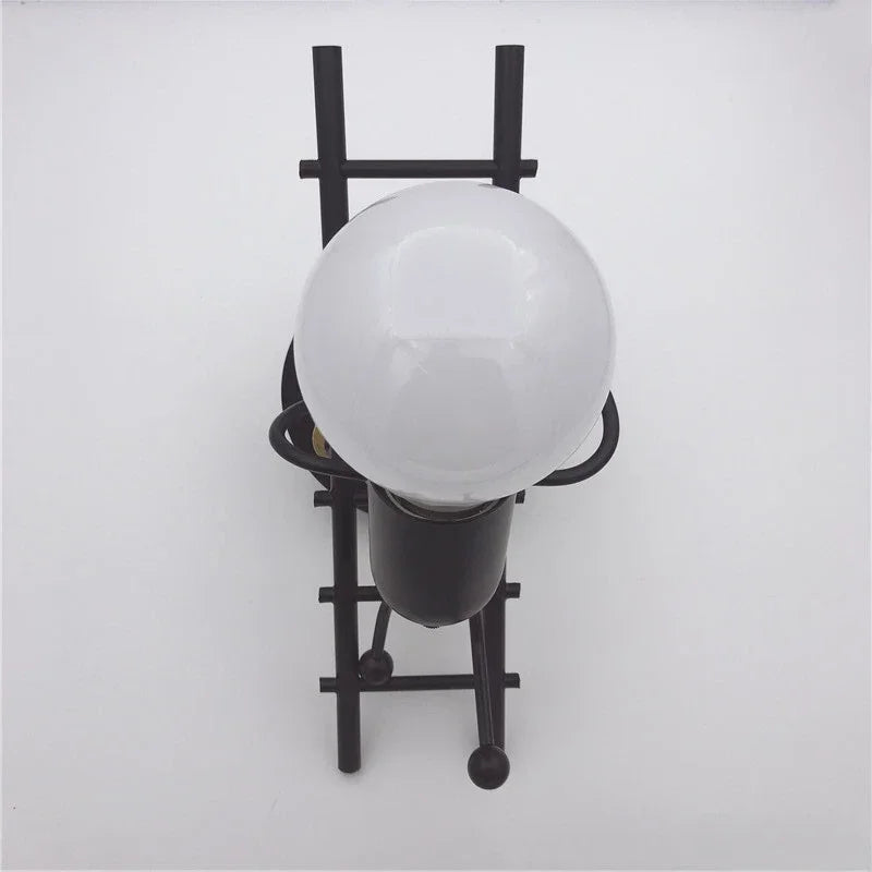 Vintage Industrial Wooden Wall Lamp – Creative E27 Wall Sconce