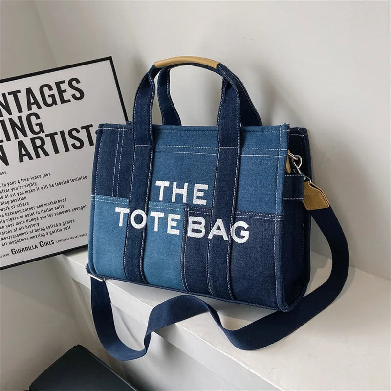 Large Capacity PU Tote Bag