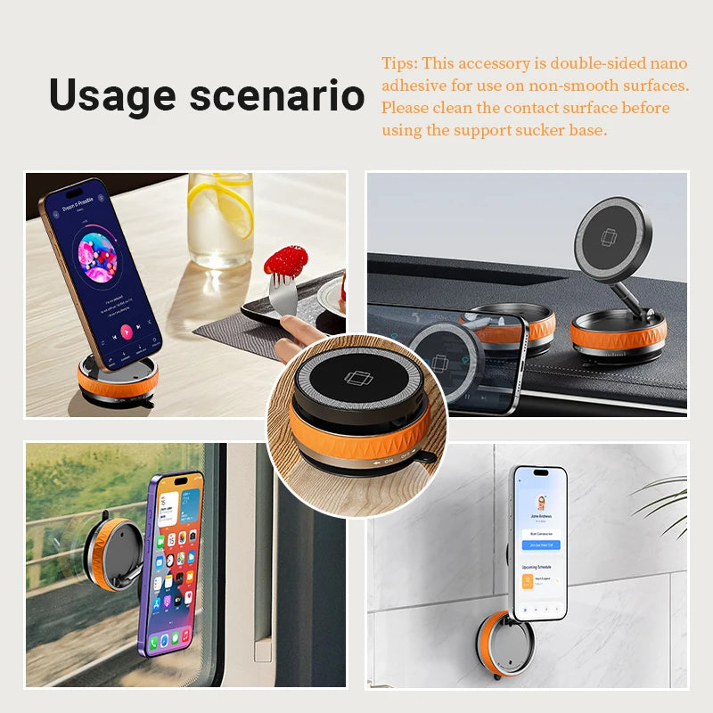15W Magnetic Wireless Car Charger Holder