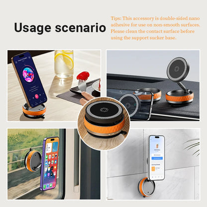 15W Magnetic Wireless Car Charger Holder