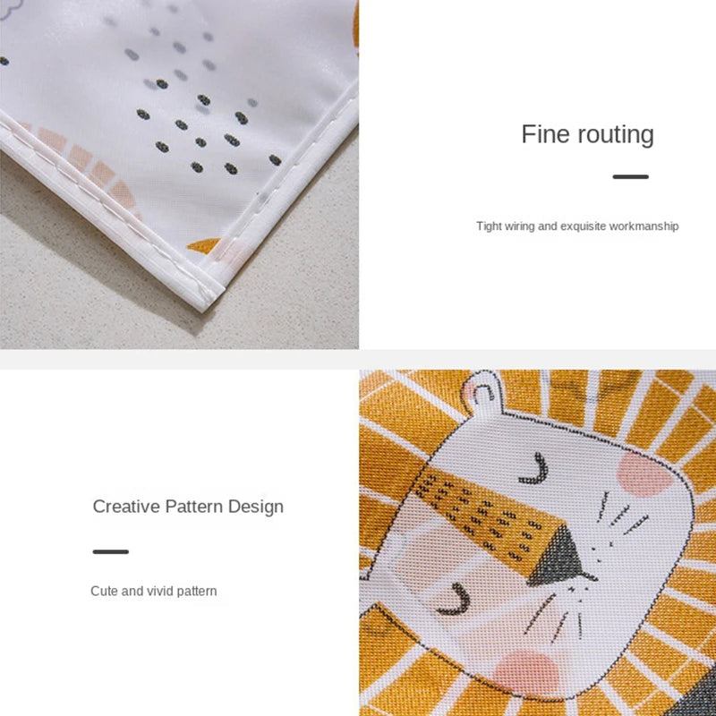 Refrigerator Dust Cover with Storage Pockets