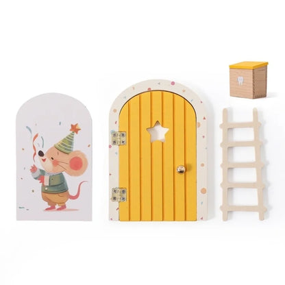 Glow-in-the-Dark Fairy Door Wall Decoration