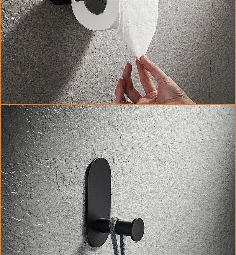 Wall Mount Stainless Steel Towel Bar