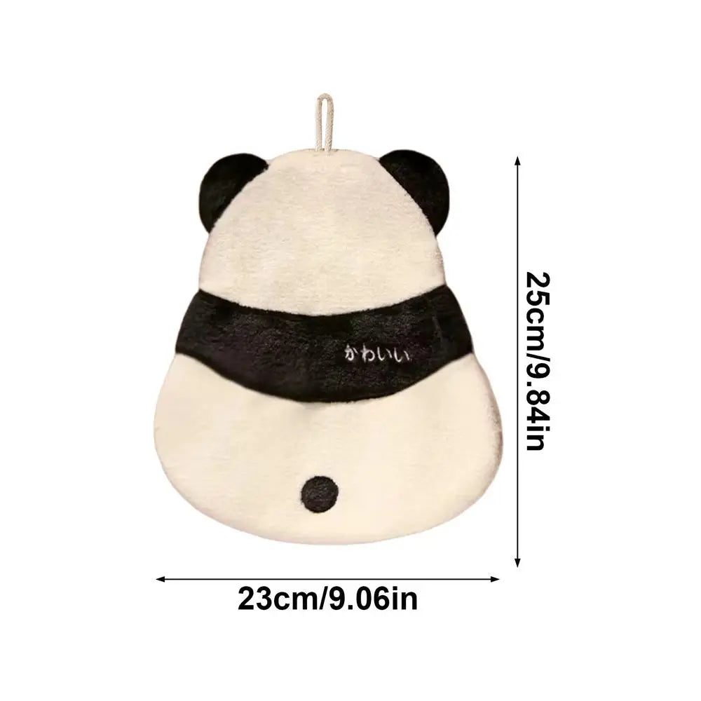 Cute Hanging Hand Towel with Cartoon Design