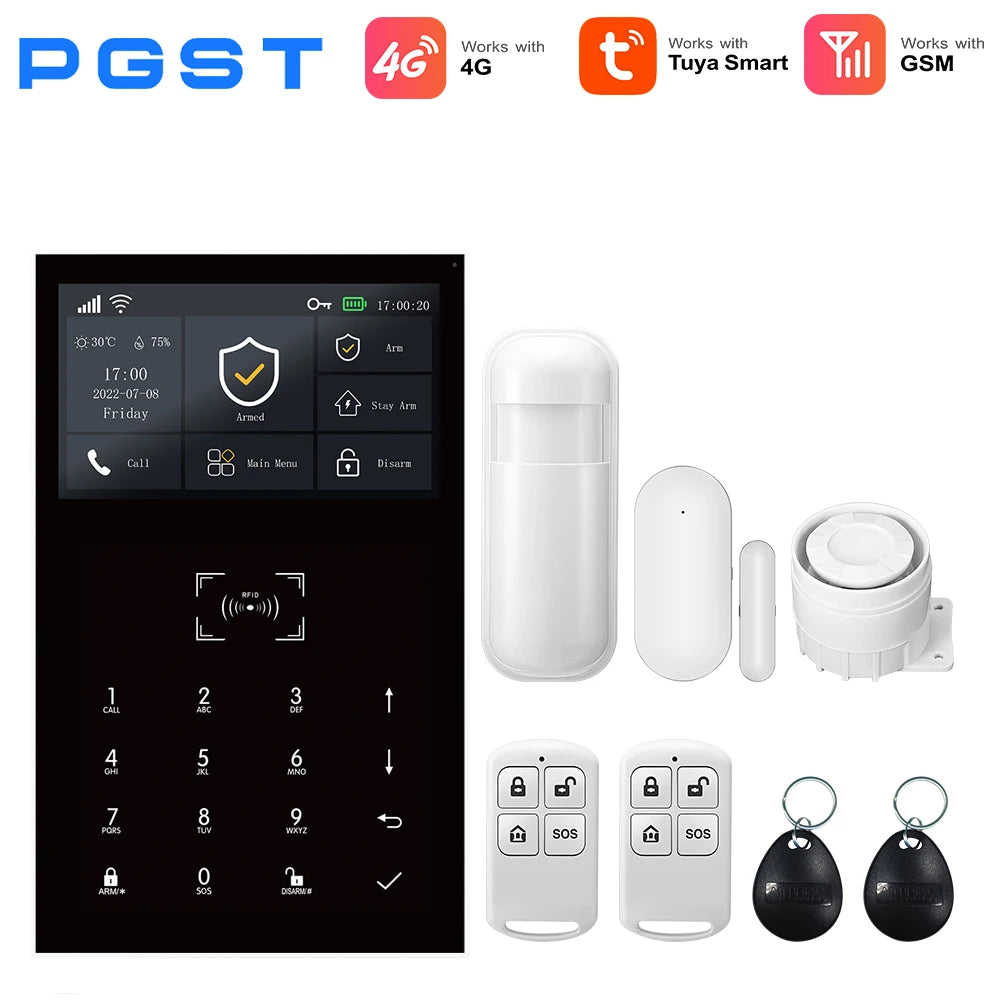 Smart 4G WiFi Home Alarm System