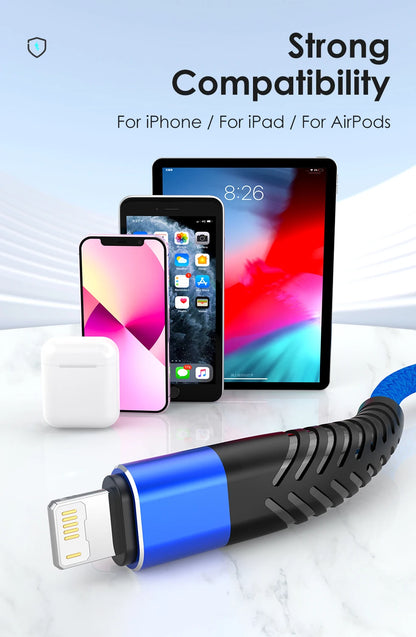 USB-A to Lightning Fast Charging Cable