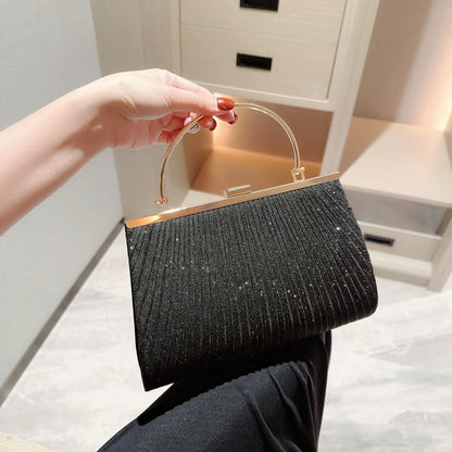 Women's Classic Pleated Evening Bag