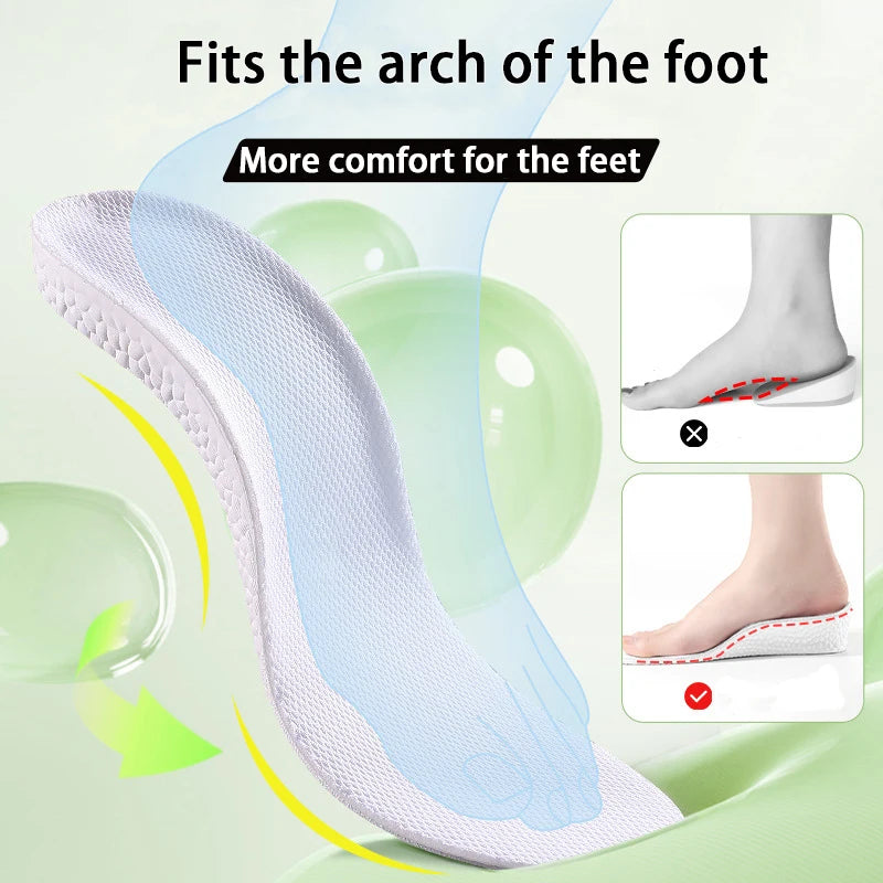 Height Increase Arch Support Insoles
