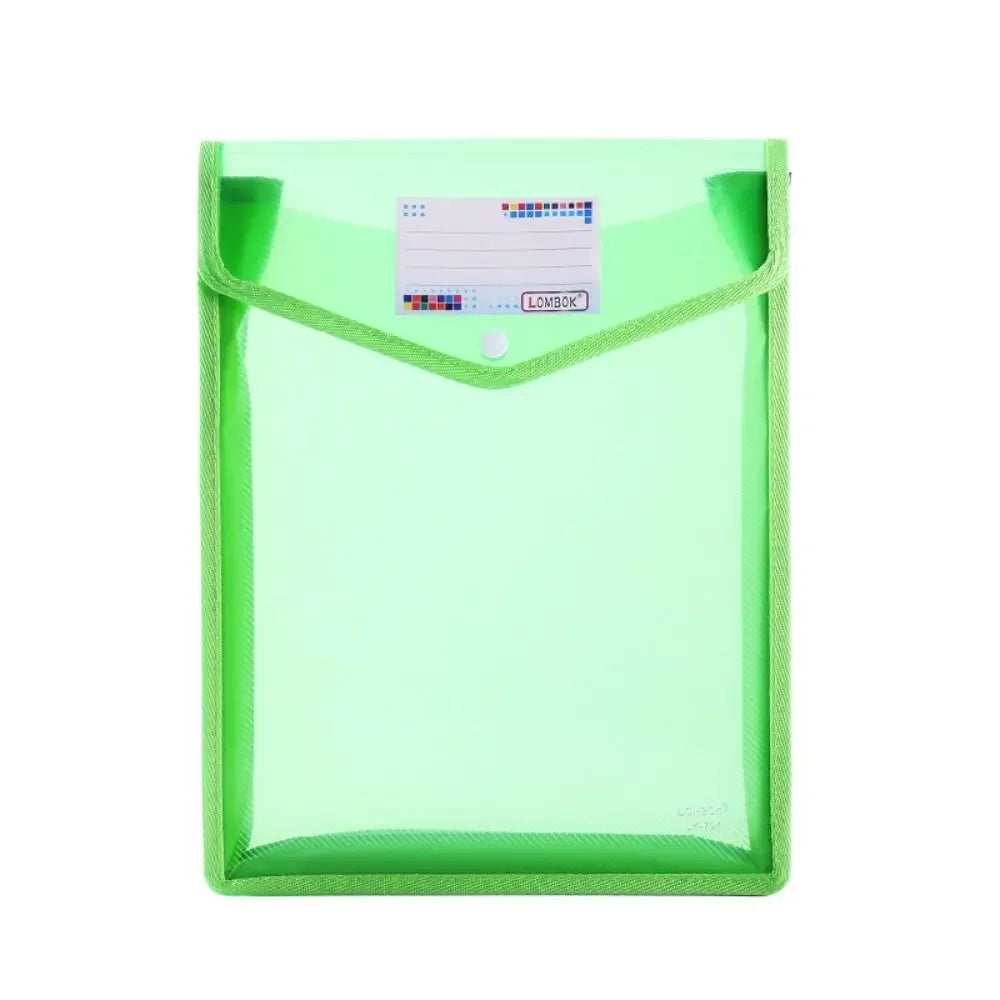 Vertical A5 Waterproof Document Storage Folder