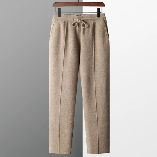 Men’s 100% Wool Cashmere Style Pants