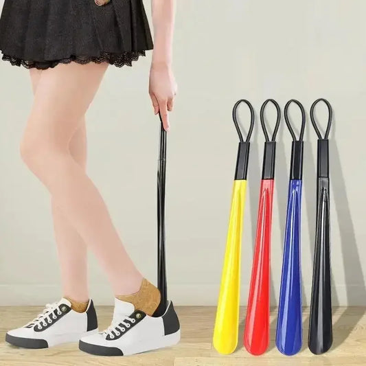 1Pc Extra Long Flexible Plastic Shoe Horn