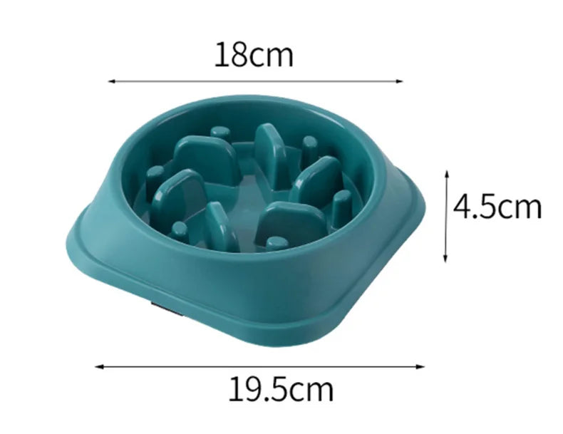 Slow Feeder Pet Bowl