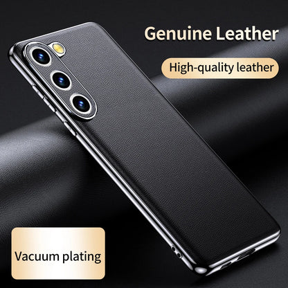 Genuine Leather Samsung Phone Case