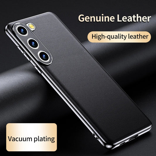 Genuine Leather Samsung Phone Case
