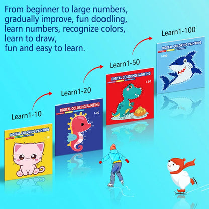 Children’s Line Drawing Learning Book