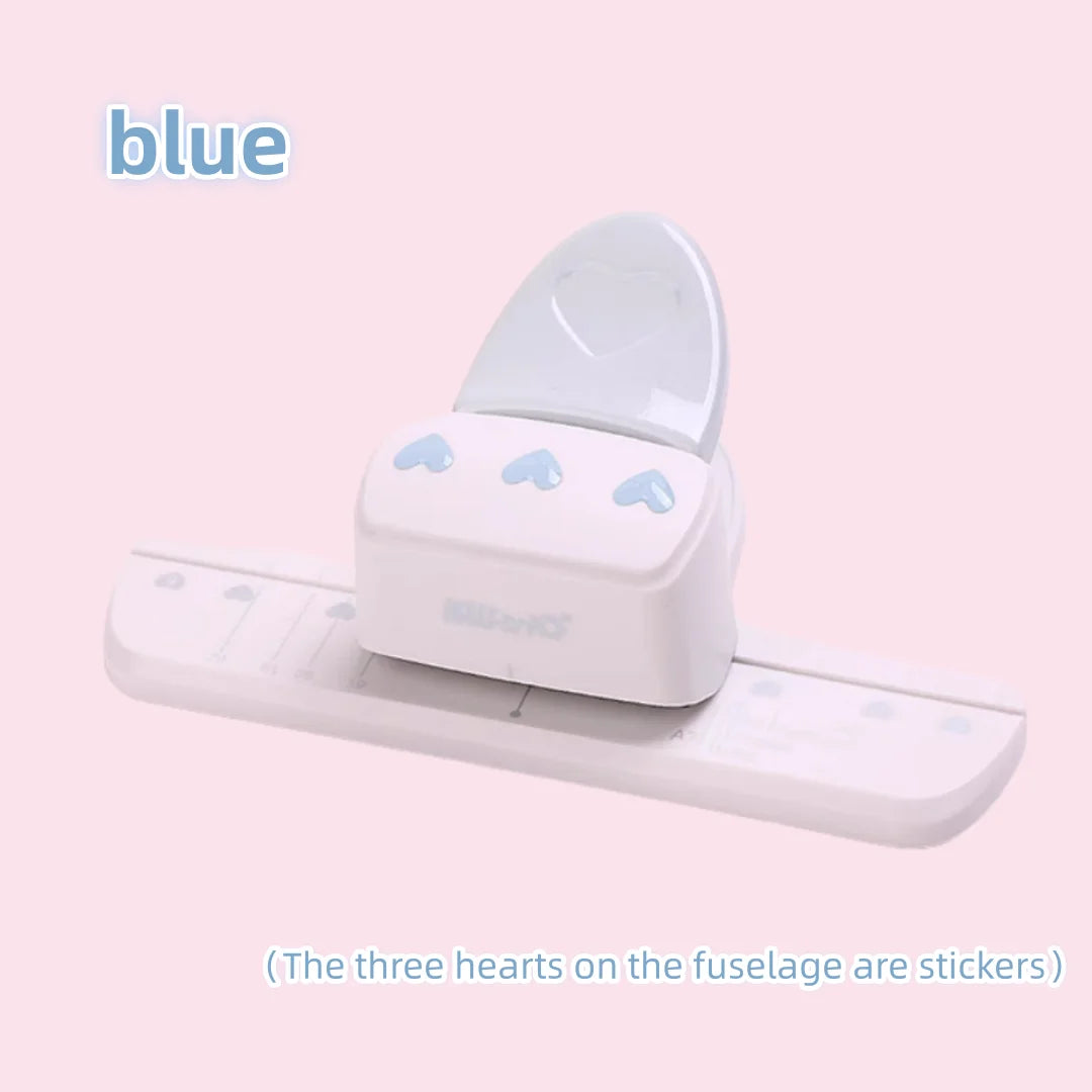 Mini 3-Hole Paper Punch for Loose Leaf Planners & Scrapbooking