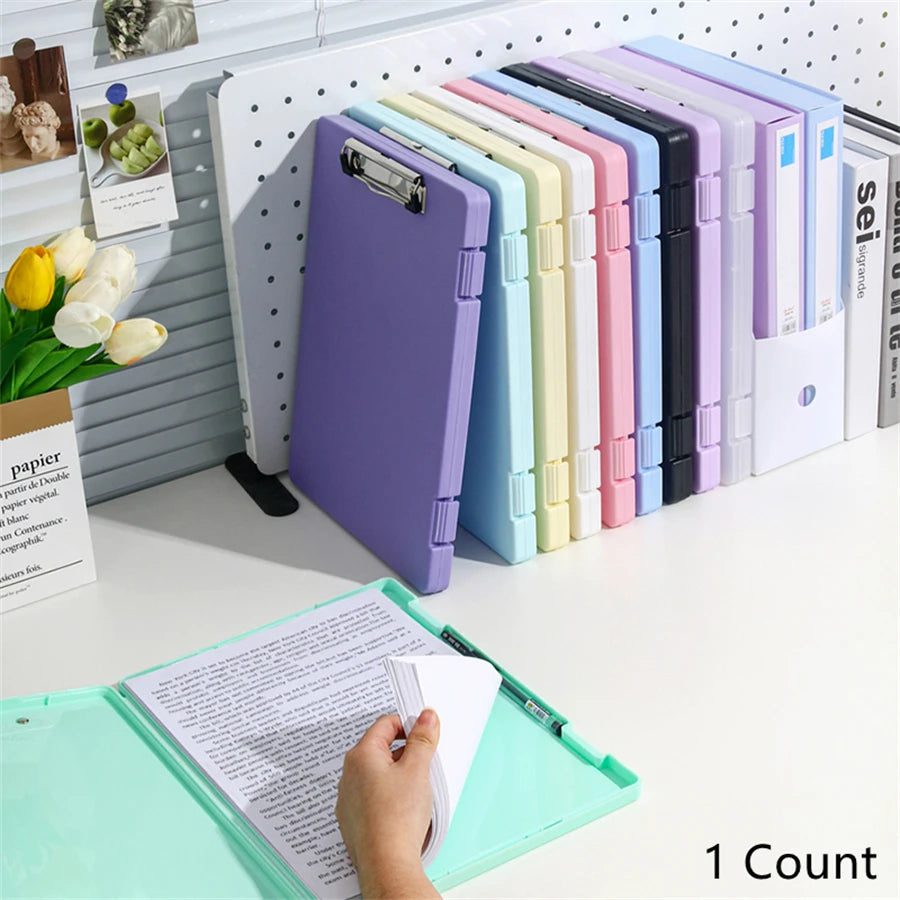 A4 Multi-Functional File Folder Organizer with Expandable Sections