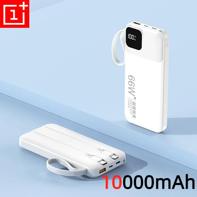 Portable High-Capacity Power Bank with Digital Display