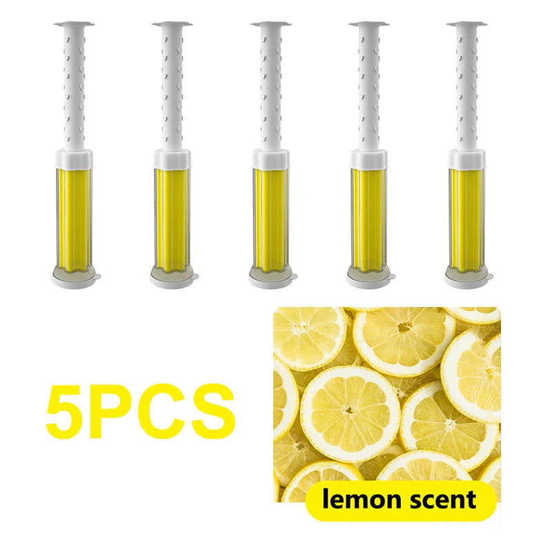 5Pcs/Set Flower Aromatic Toilet Cleaner Gel