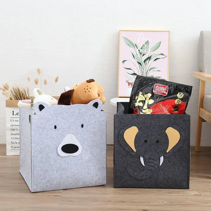 Felt Pet Toy & Household Storage Basket