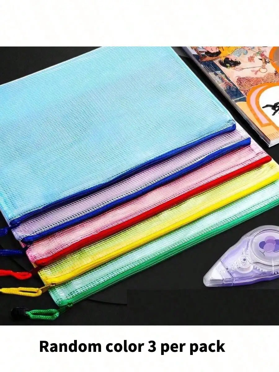 Waterproof A4 Zipper File Bag