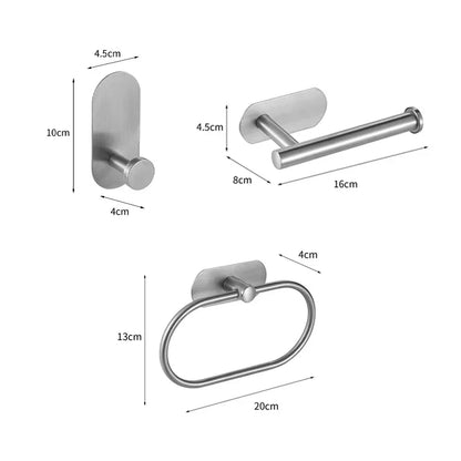 Wall Mount Stainless Steel Towel Bar