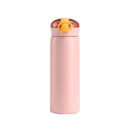 Stainless Steel Kids Thermal Bottle with Straw