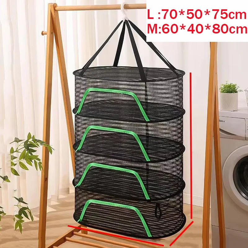 Portable Mesh Hanging Drying Rack