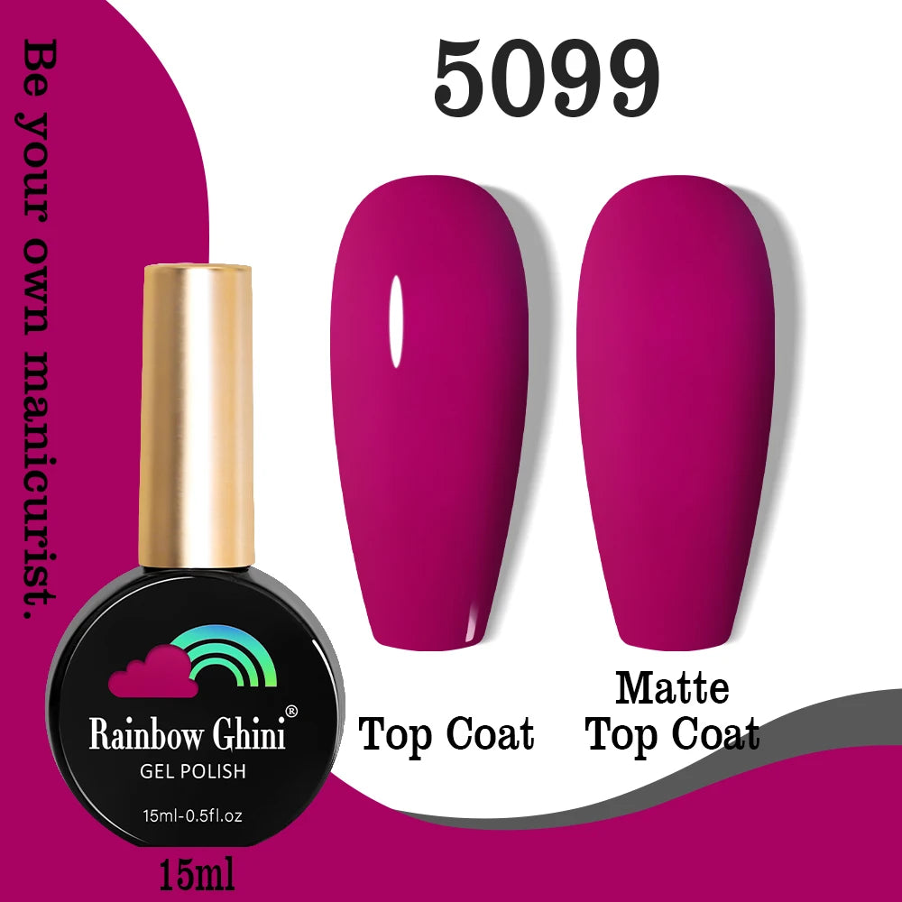 Rainbow Ghini 15ML HEMA & TPO Free Gel Nail Polish