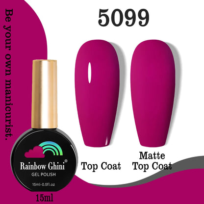 Rainbow Ghini 15ML HEMA & TPO Free Gel Nail Polish