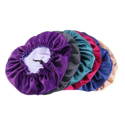 Reversible Satin Bonnet Hair Cap